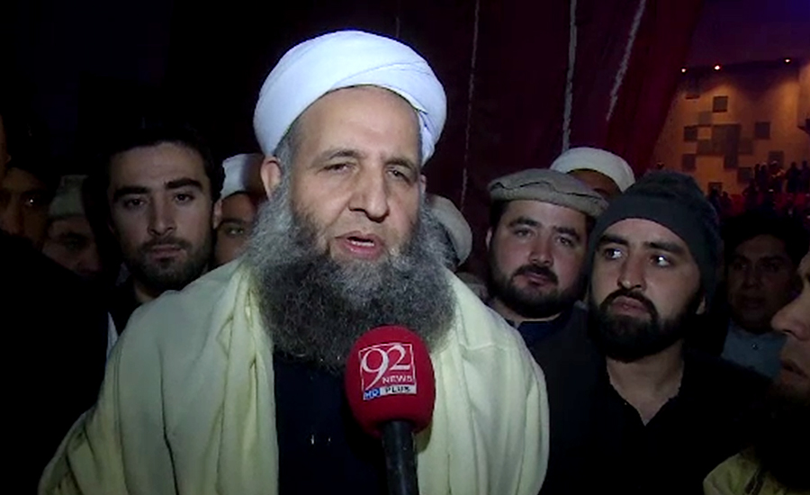 طالبان  امریکا  مذاکرات خوش آئند ہیں ، مولانا نور الحق قادری