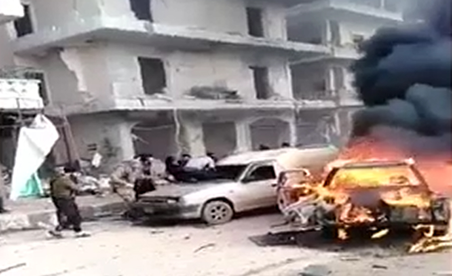 شام ، عفرین میں دو کار بم دھماکے ،6افراد ہلاک