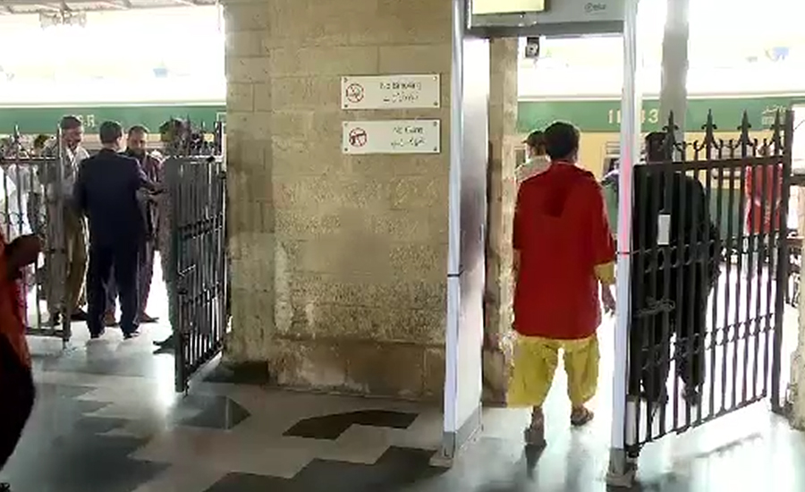کراچی کینٹ ریلوے اسٹیشن سکیورٹی سے محروم