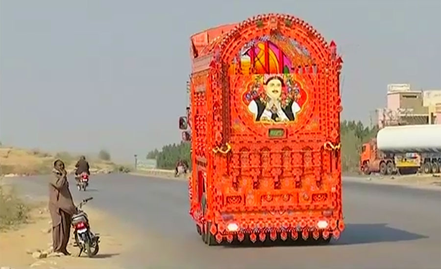 پاکستانی ٹرک آرٹ کا عالمی میڈیا بھی معترف