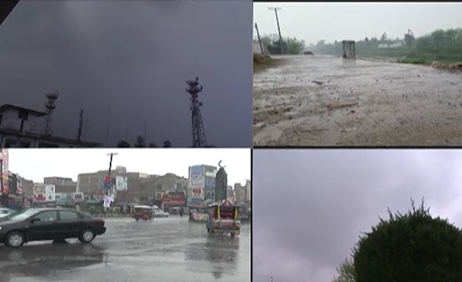 لاہور سمیت ملک کے مختلف شہروں میں بارشیں ، سردی بڑھ گئی