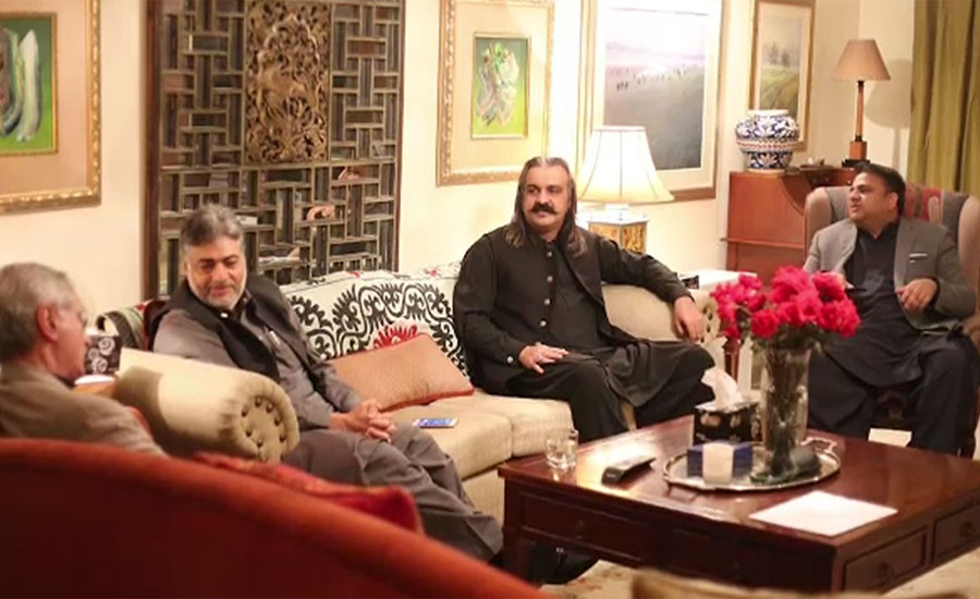 وزیراعظم عمران خان سے وزیر اطلاعات پنجاب صمصام بخاری کی ملاقات