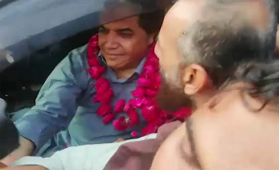 حنیف عباسی کو لاہور کی کیمپ جیل سے رہاکر دیا گیا
