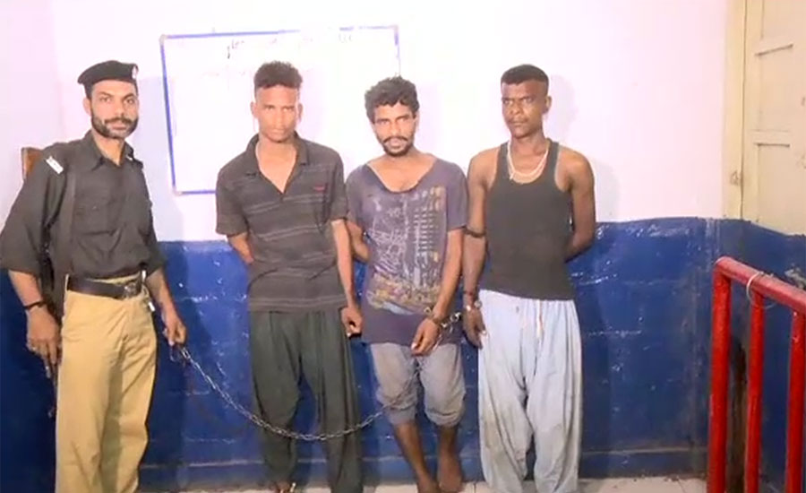 کراچی ، کھارادر میں پولیس کی کارروائی ، تالا توڑ گینگ کے تین کارندے گرفتار