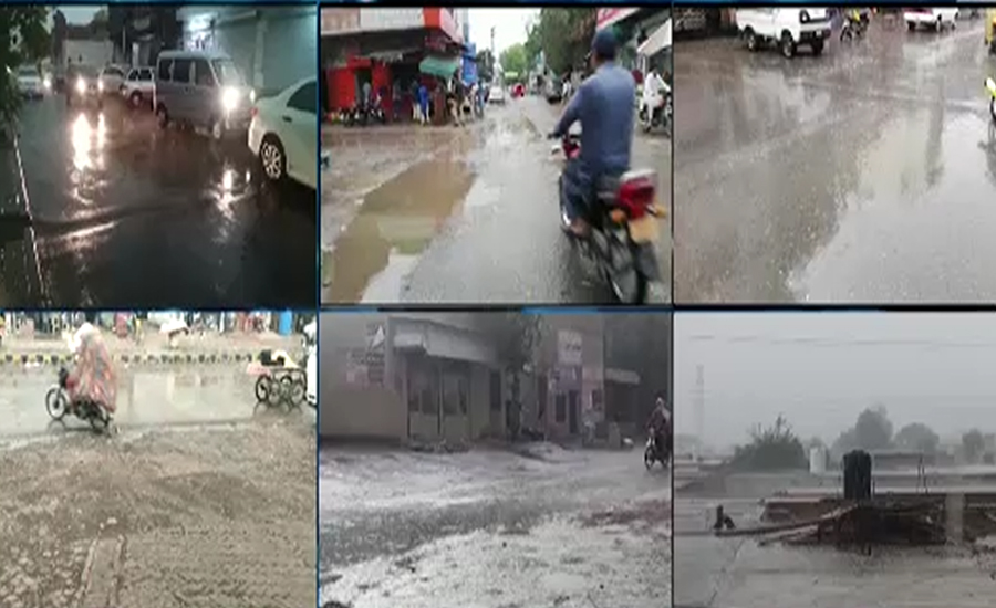کراچی کے مختلف علاقوں میں بوندا باندی ، گرمی کا زور ٹوٹ گیا