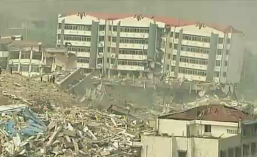 چین کے صوبہ سیچوان میں زلزلہ ، 12افراد ہلاک