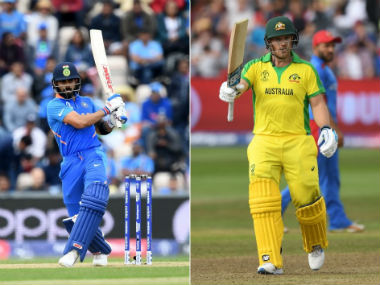 کرکٹ ورلڈ کپ 2019 ، بھارت کا آسٹریلیا کیخلاف ٹاس جیت کر پہلے بیٹنگ کا فیصلہ
