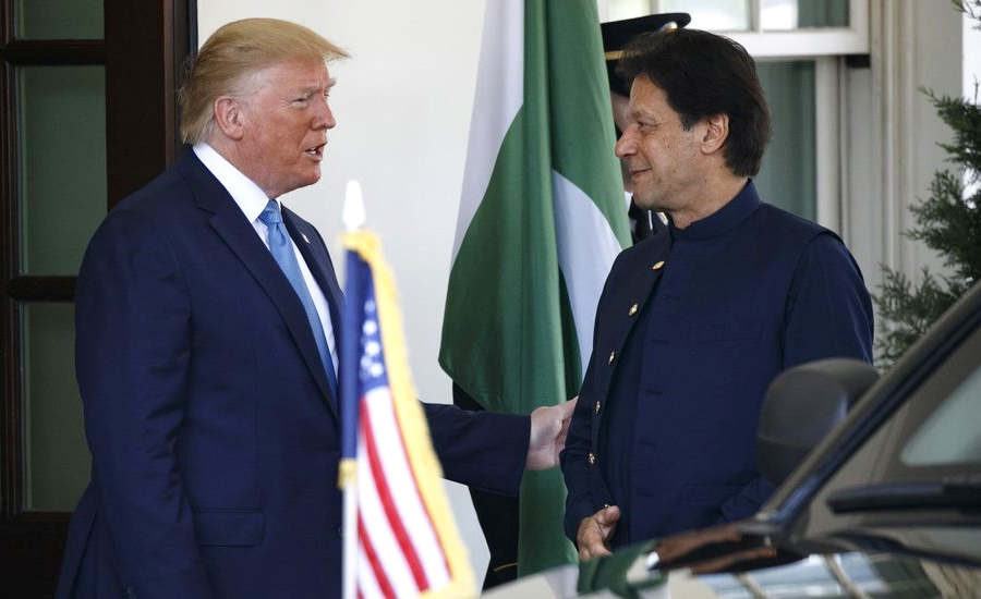 امریکی صدر اور وزیراعظم پاکستان کی ملاقات کا اعلامیہ جاری