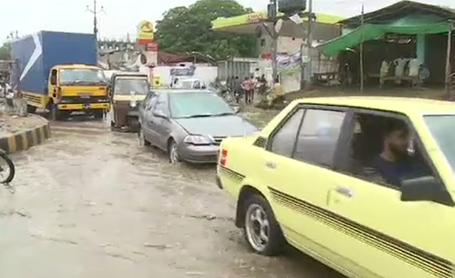 کراچی میں دوسرے روز بھی وقفے وقفے سے بارش کا سلسلہ جاری
