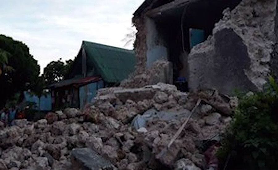 فلپائن 5.9 شدت کے زلزلے سے لرز اٹھا