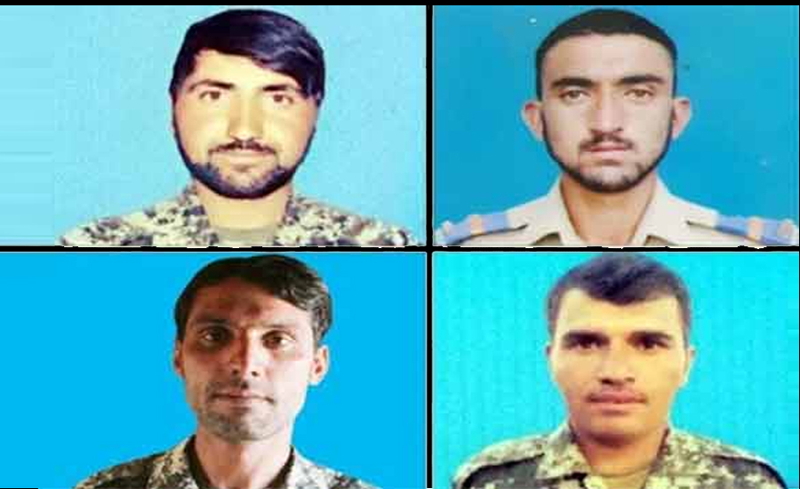 افغان سر زمین سے دہشتگردوں کے دوحملے ، پاک فوج کے 4 جوان شہید