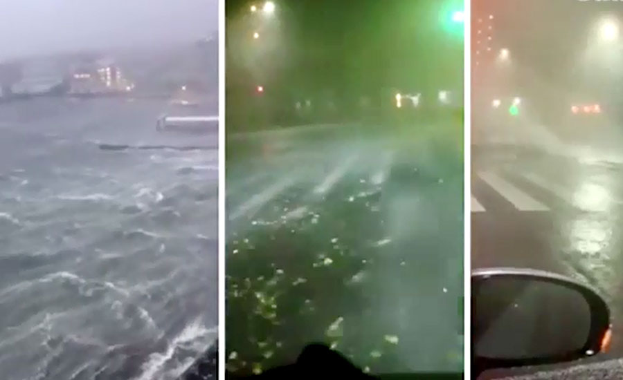 طوفان فائی کی جاپان میں تباہی ، 30 افراد زخمی