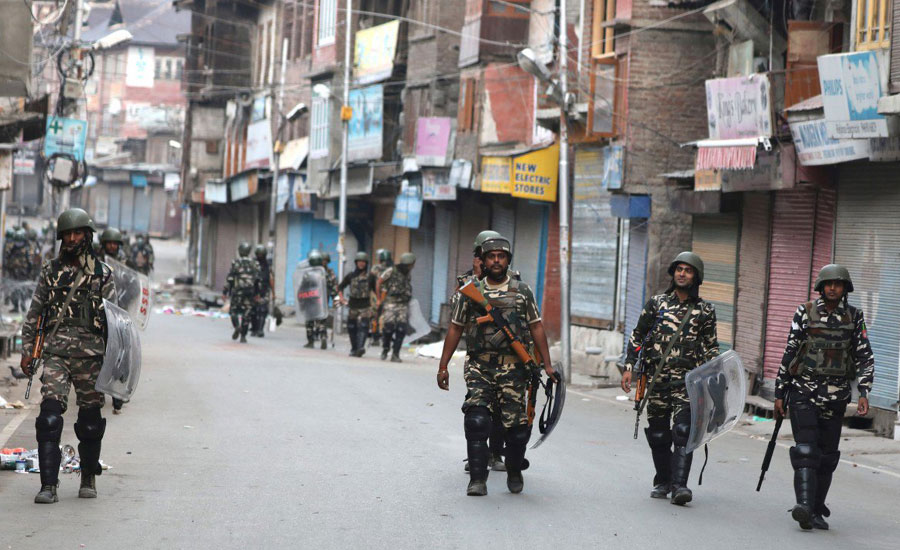 مقبوضہ کشمیر میں بدترین کرفیو کا 47 واں روز، چپے چپے پر بھارتی فوج تعینات