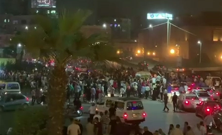مصر میں صدر عبدالفتح السیسی کیخلاف سیکڑوں افراد کا مظاہرہ