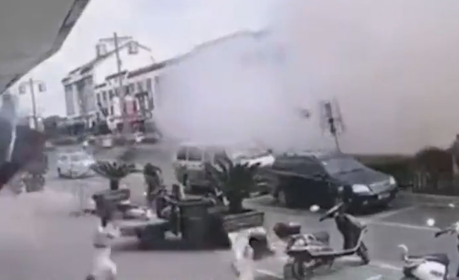 چین کے شمالی صوبہ جیانگ سو میں ایک ریستوران میں گیس دھماکا، 6 افراد ہلاک