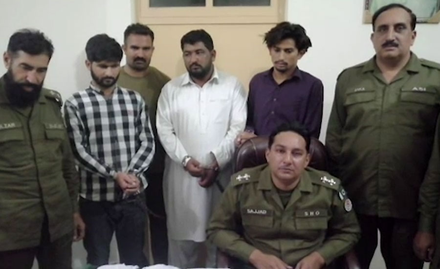 حافظ آباد، پولیس مقابلے میں ڈکیت گینگ کے 3 ارکان گرفتار