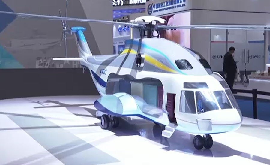 چین میں ہیلی کاپٹر ایکسپو کا انعقاد
