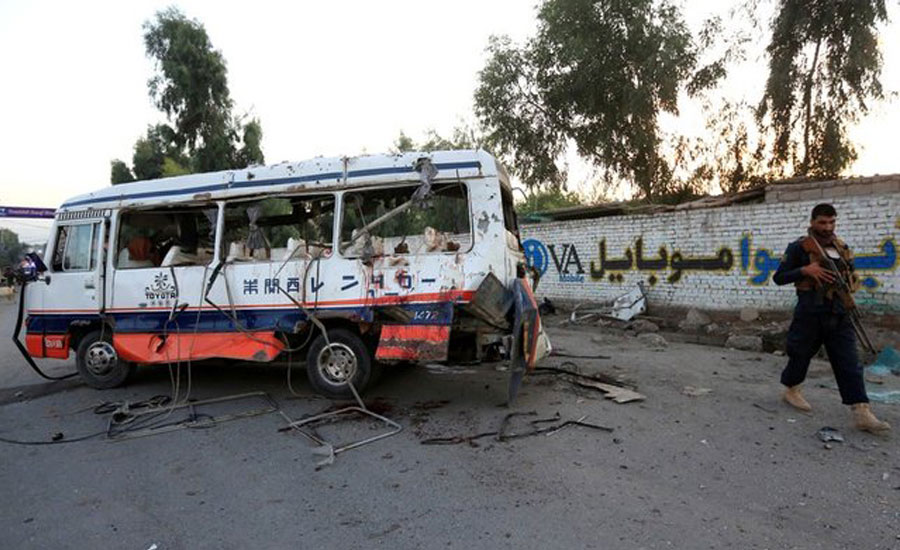 جلال آباد ، فوجی گاڑی کو دھماکے سے اڑا دیا گیا، اہلکاروں سمیت 10 افراد جاں بحق