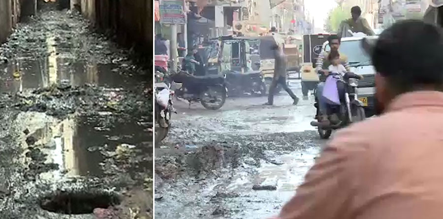 صفائی مہم کا گیارہواں روز ، کراچی کی حالت جوں کی توں ‏