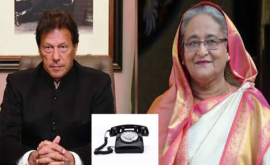 وزیر اعظم کا شیخ حسینہ واجد کو ٹیلی فون، بنگلہ دیشی ہم منصب کی خیریت دریافت کی
