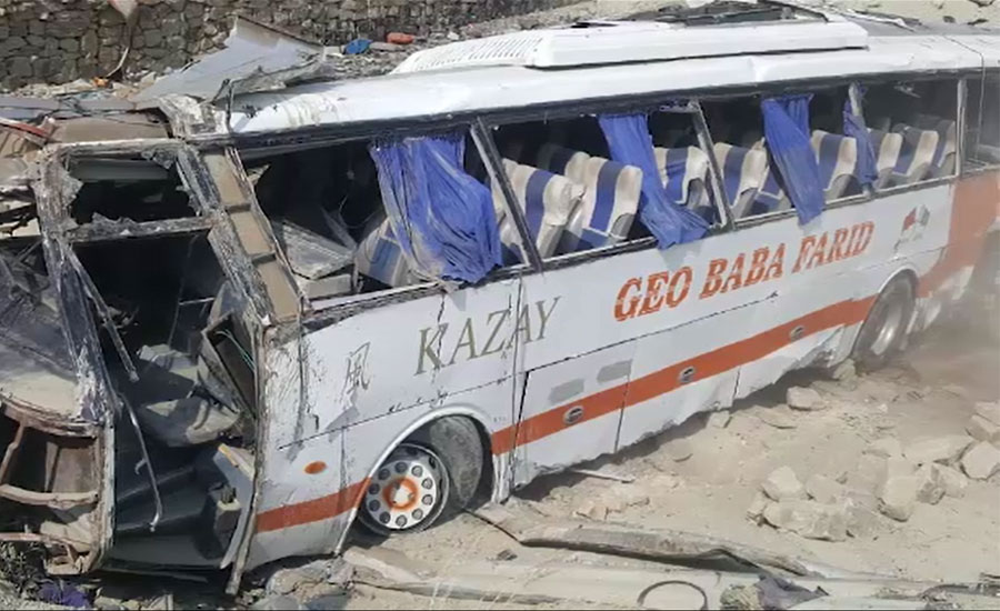 گوادر، مسافر بس کو حادثہ، 8 افراد جاں بحق، 30 زخمی
