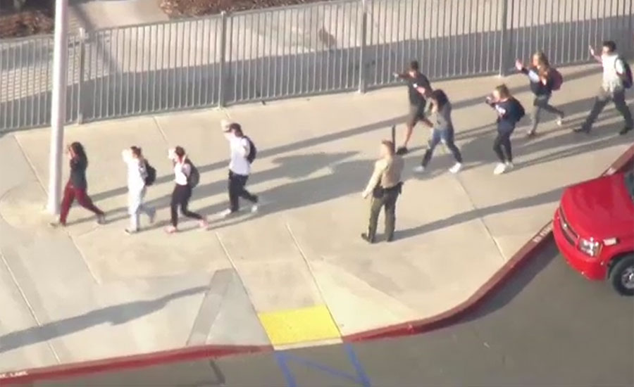 جنوبی کیلیفورنیا کے ہائی اسکول میں فائرنگ سے دو طالبعلم ہلاک