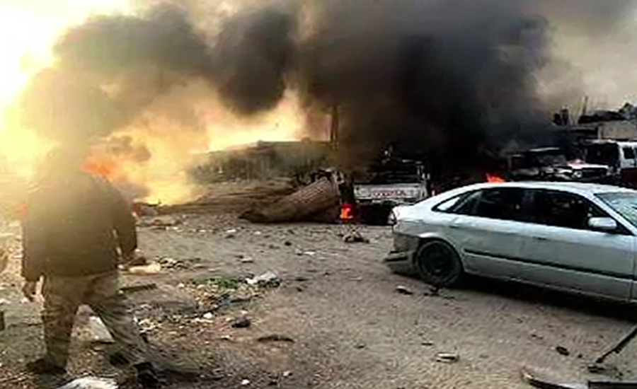 شام میں کار بم دھماکہ ، 17افراد ہلاک