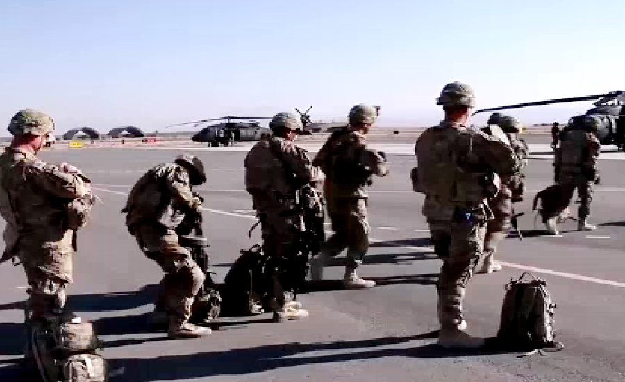 افغانستان سے چار ہزار امریکی فوجیوں کی واپسی کا اعلان متوقع ، امریکی میڈیا