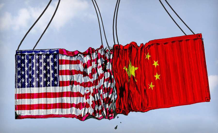 رواں برس چین اور امریکا تجارتی جنگ کےباعث معاشی تنزلی کا شکار ہوئے