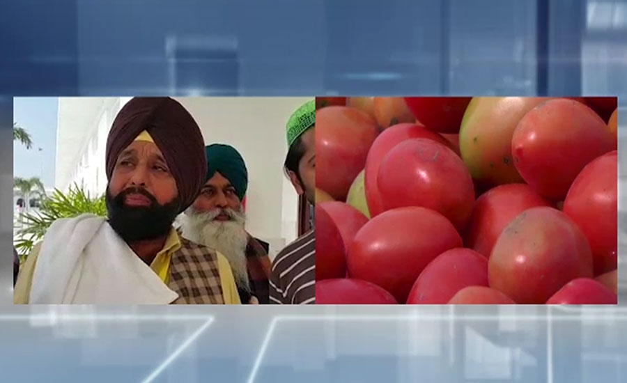 سکھ یاتری کرتارپور راہداری سے پاکستانیوں کیلئے ٹماٹر لے آئے