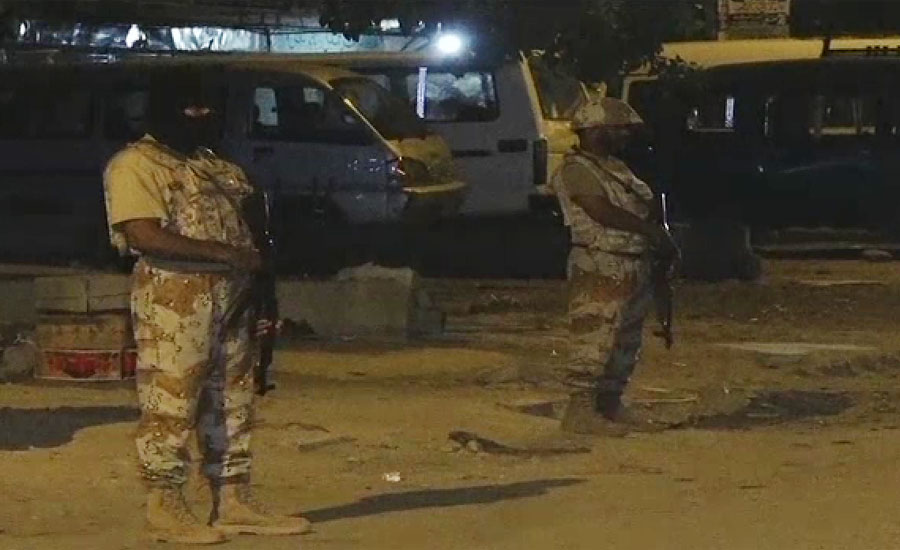 کراچی کے ضلع غربی میں رینجرز کی کارروائی ، کالعدم تنظیم کے دو اہم کارندے گرفتار