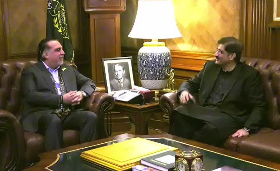 وزیر اعلیٰ سندھ کی عمران اسماعیل سے ملاقات، صوبے کے مسائل کے حل کیلئے کام کرنے پر اتفاق