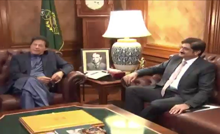 وزیراعظم سے وزیراعلیٰ سندھ کی ملاقات، آئی جی تبدیل کرنیکی درخواست منظور