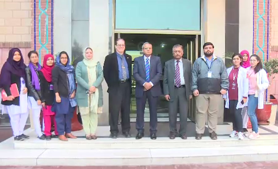 کینڈین ہائی کمیشن کے فرسٹ سیکرٹری کا دی یونیورسٹی آف فیصل آباد کا دورہ