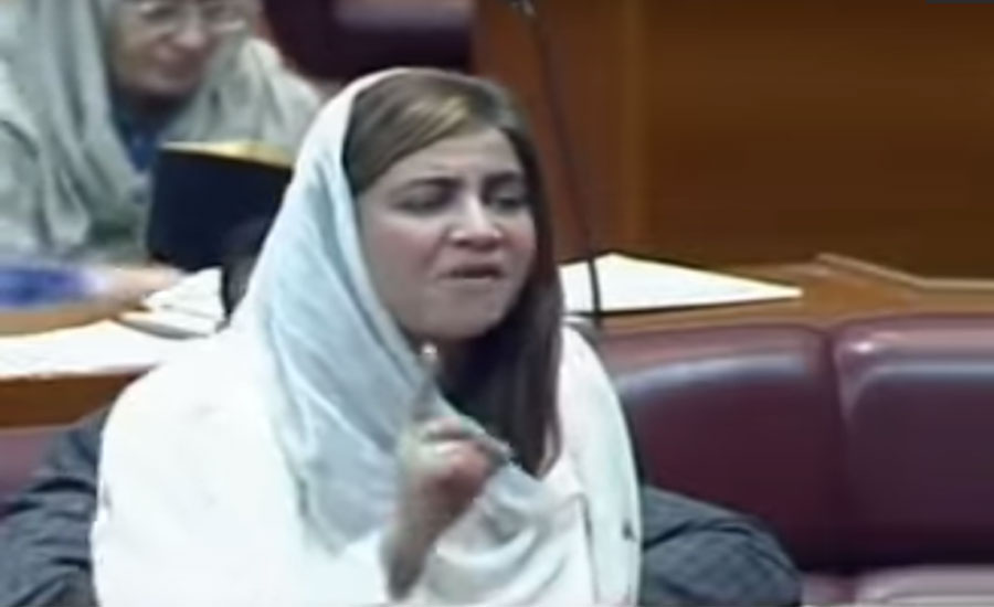 زرتاج گل قومی اسمبلی میں خواجہ آصف پر برس پڑیں