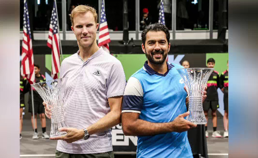 اعصام الحق نے نیو یارک اوپن ٹینس کا ڈبلز کا ٹائٹل جیت لیا