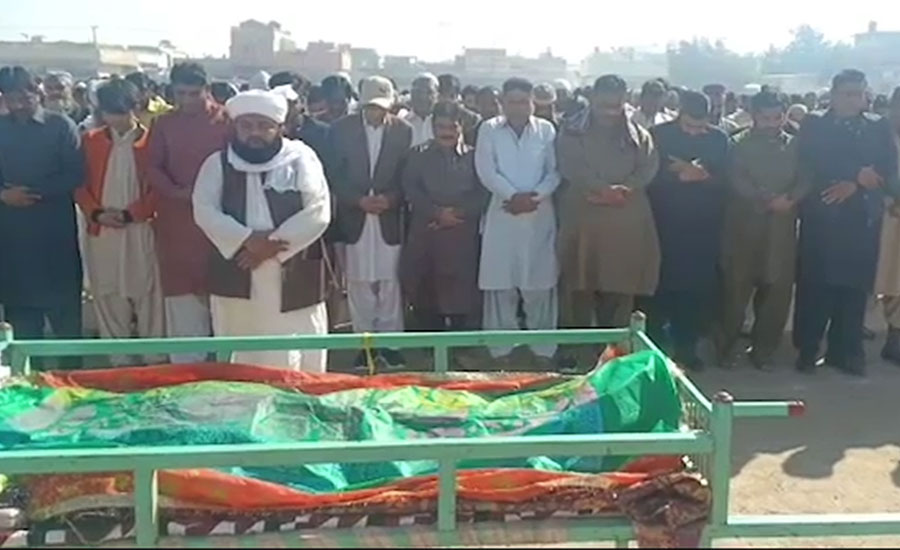 نوشہرو فیروز میں قتل ہونے والا صحافی عزیز میمن محراب پور میں سپرد خاک