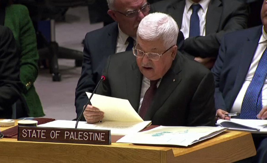 ٹرمپ کا مشرق وسطی امن منصوبہ ناقابل قبول ، فلسطینی صدر