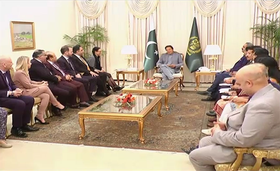 وزیراعظم عمران خان سے ڈیبی ابراہمز کی قیادت میں برطانوی پارلیمانی وفد کی ملاقات