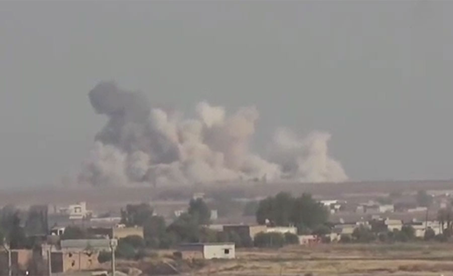 شام کے شہر ادلب میں فضائی حملے میں تینتیس ترک فوجی ہلاک