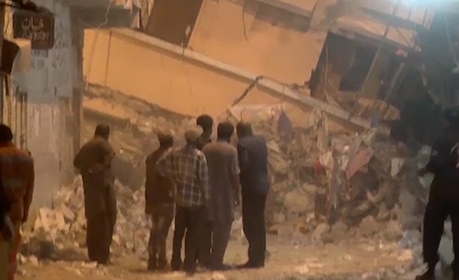 گولیمار میں عمارت گرنے سے 27 افراد جاں بحق ہوئے ،ریسکیو آپریشن مکمل ‏