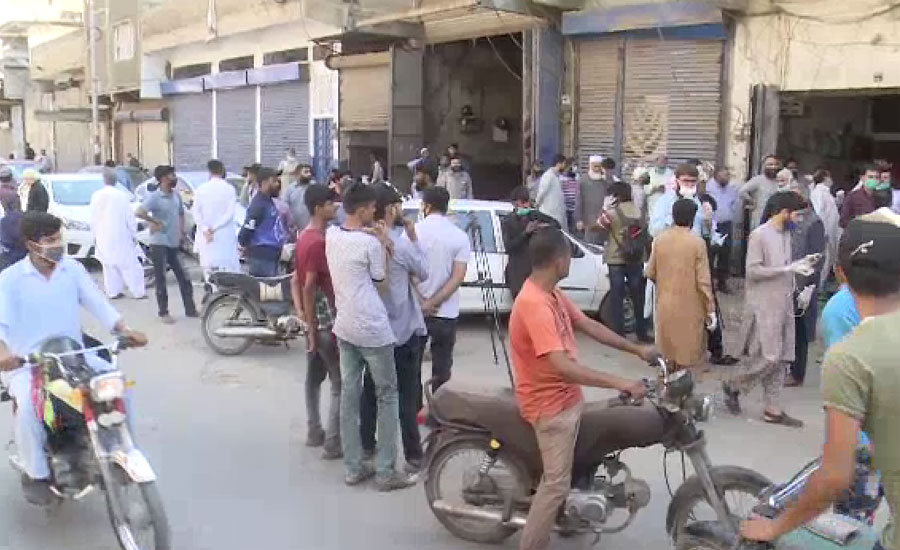 کراچی میں لاک ڈاؤن کی خلاف ورزی پر 6 تاجروں کے خلاف مقدمہ درج