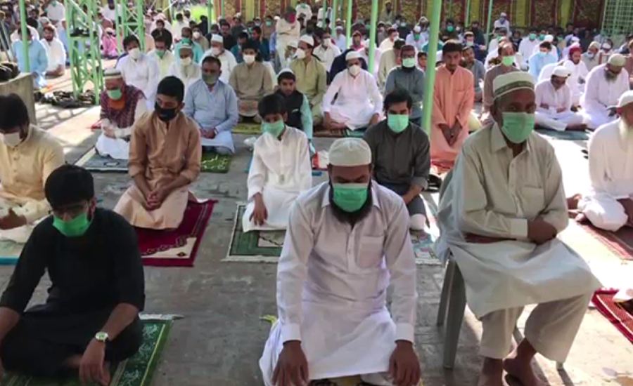 ملک بھر میں عید الفطر مذہبی جوش و جذبے کیساتھ منائی جا رہی ہے