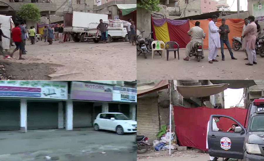 کراچی میں کورونا سے شدید متاثرہ علاقوں میں 2 ہفتے کیلئے لاک ڈاؤن شروع
