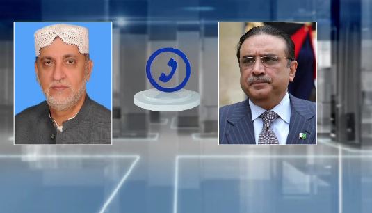 حکومتی اتحاد سے علیحدگی کے اعلان کے بعد آصف علی زرداری اور سردار اختر مینگل میں رابطہ