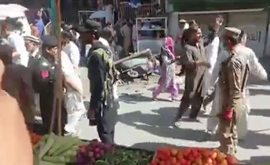 پارا چنار، طوری مارکیٹ کے قریب دھماکہ، 17 افراد زخمی
