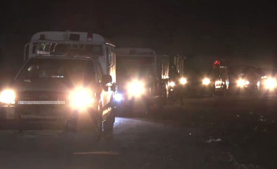 کراچی کے علاقوں میں رینجرز اور پولیس کا کومبنگ آپریشن ، مشتبہ افراد کی بائیو میٹرک تصدیق
