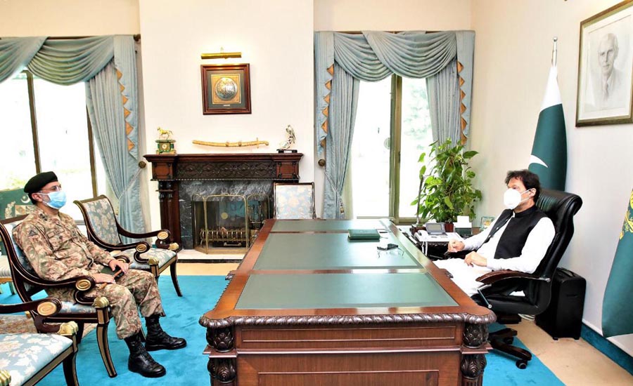 ڈی جی اسٹریٹجک پلاننگ ڈویژن لیفٹیننٹ جنرل ندیم ذکی کی وزیر اعظم سے ملاقات، منصوبوں پر بریفنگ