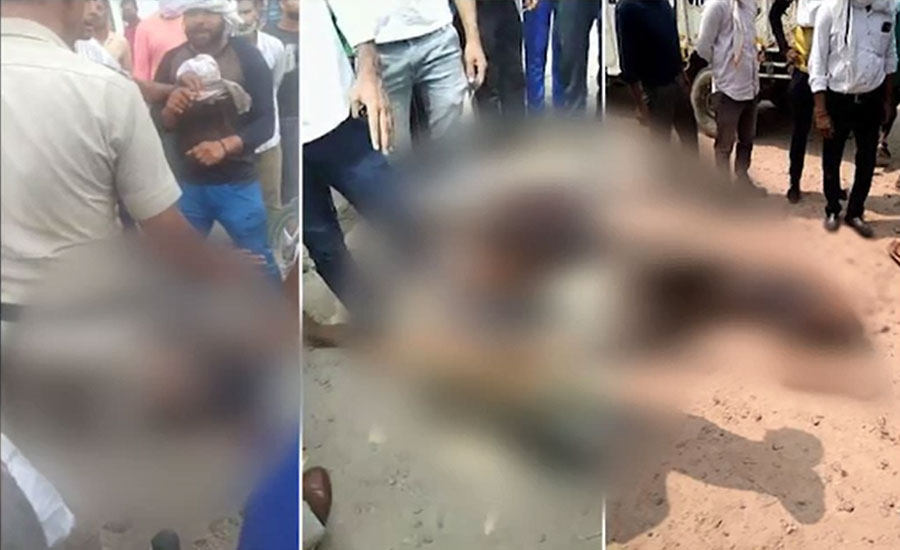 بھارت، شدت پسند ہجوم کا مسلمان نوجوان پر گائے کا گوشت لیجانے کے جھوٹے الزام میں بدترین تشدد