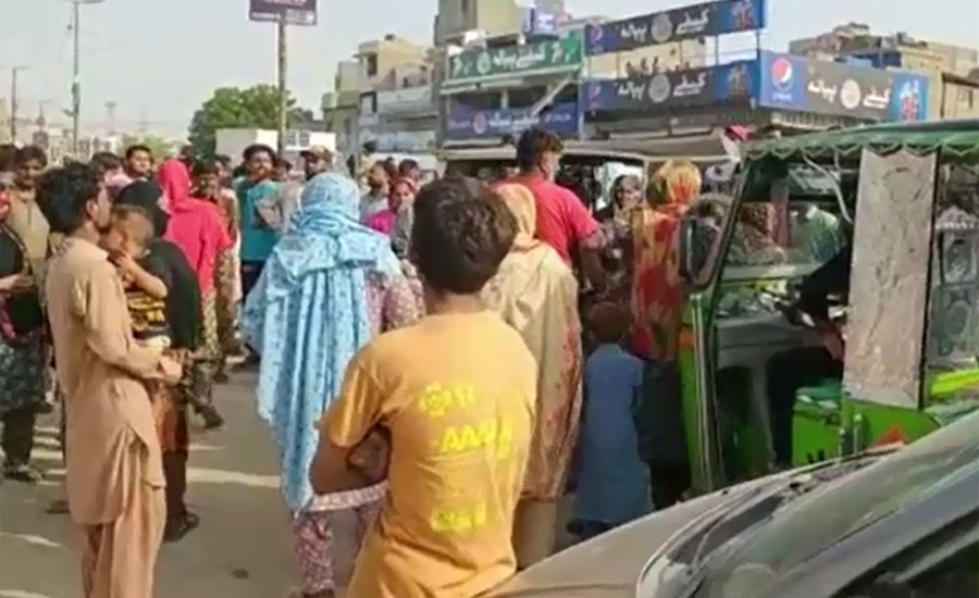 گجر نالہ کراچی کے اطراف قابضین آپریشن میں رکاوٹ بن گئے